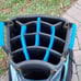 golf cart bag TITLEIST blue black shoulder strap rain cover big cooler pocket 14