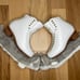 Jackson Ultima Freestyle DJ2170 Ladies Girls White Figure Ice Skates Size 4.5 C