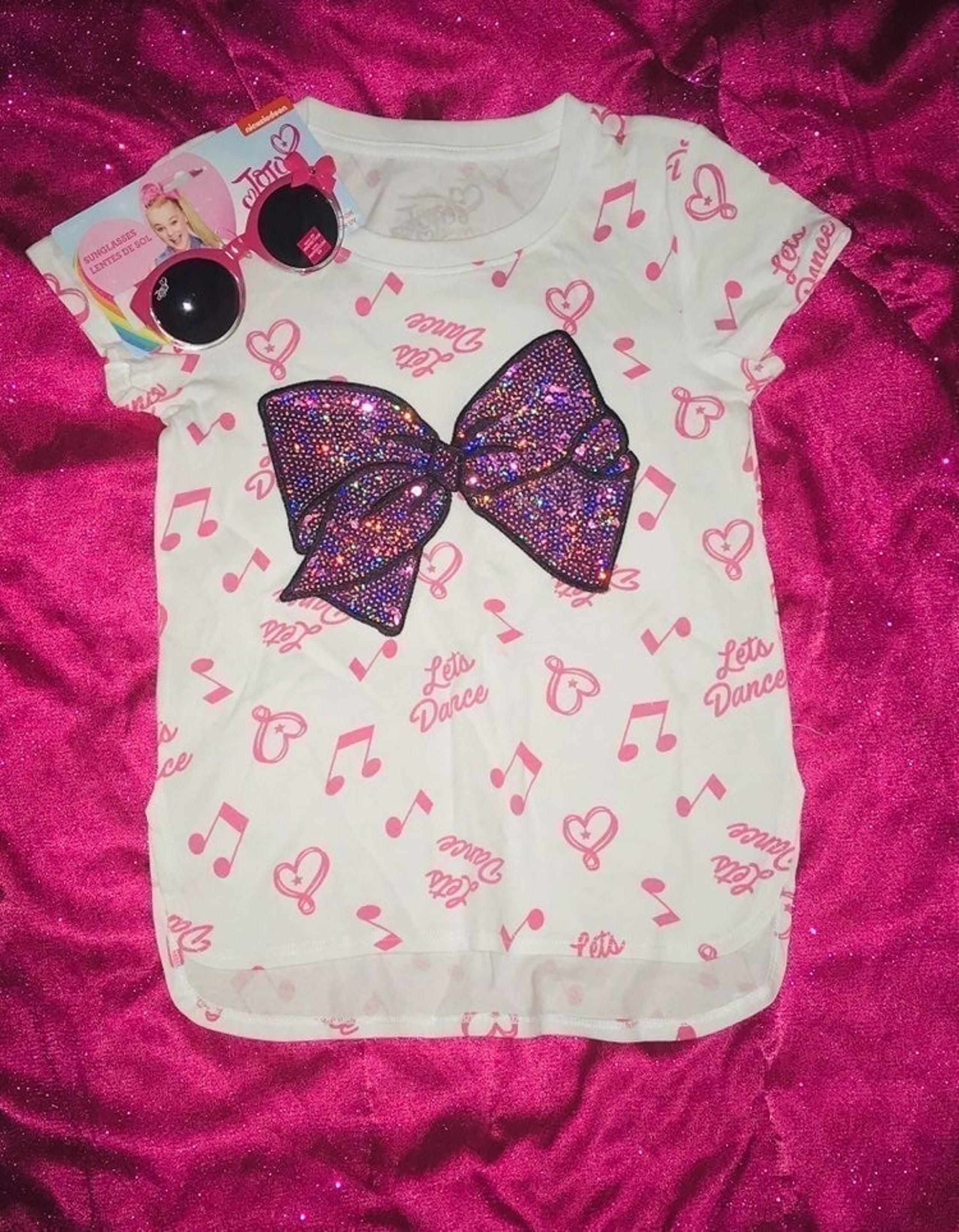 JoJo Siwa Bling top and sunglasses