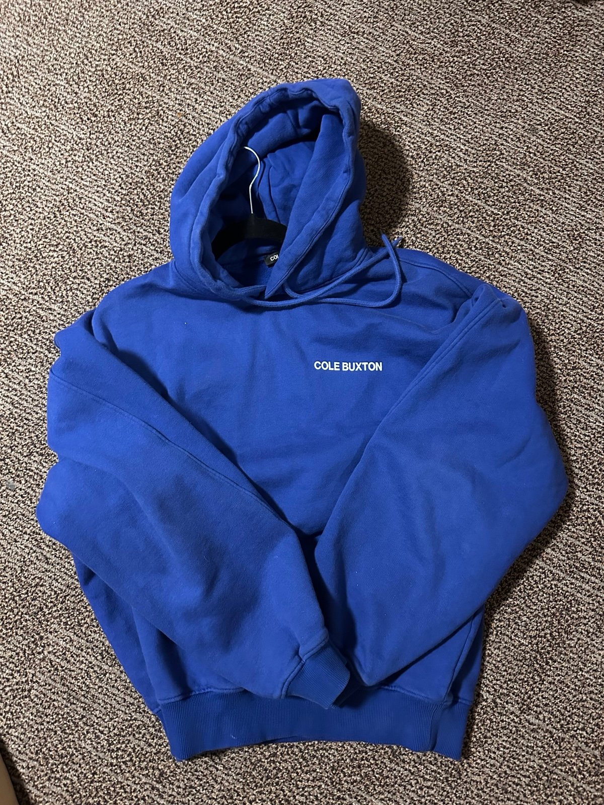 Cole Buxton Cobalt Blue Hoodie Signature size M