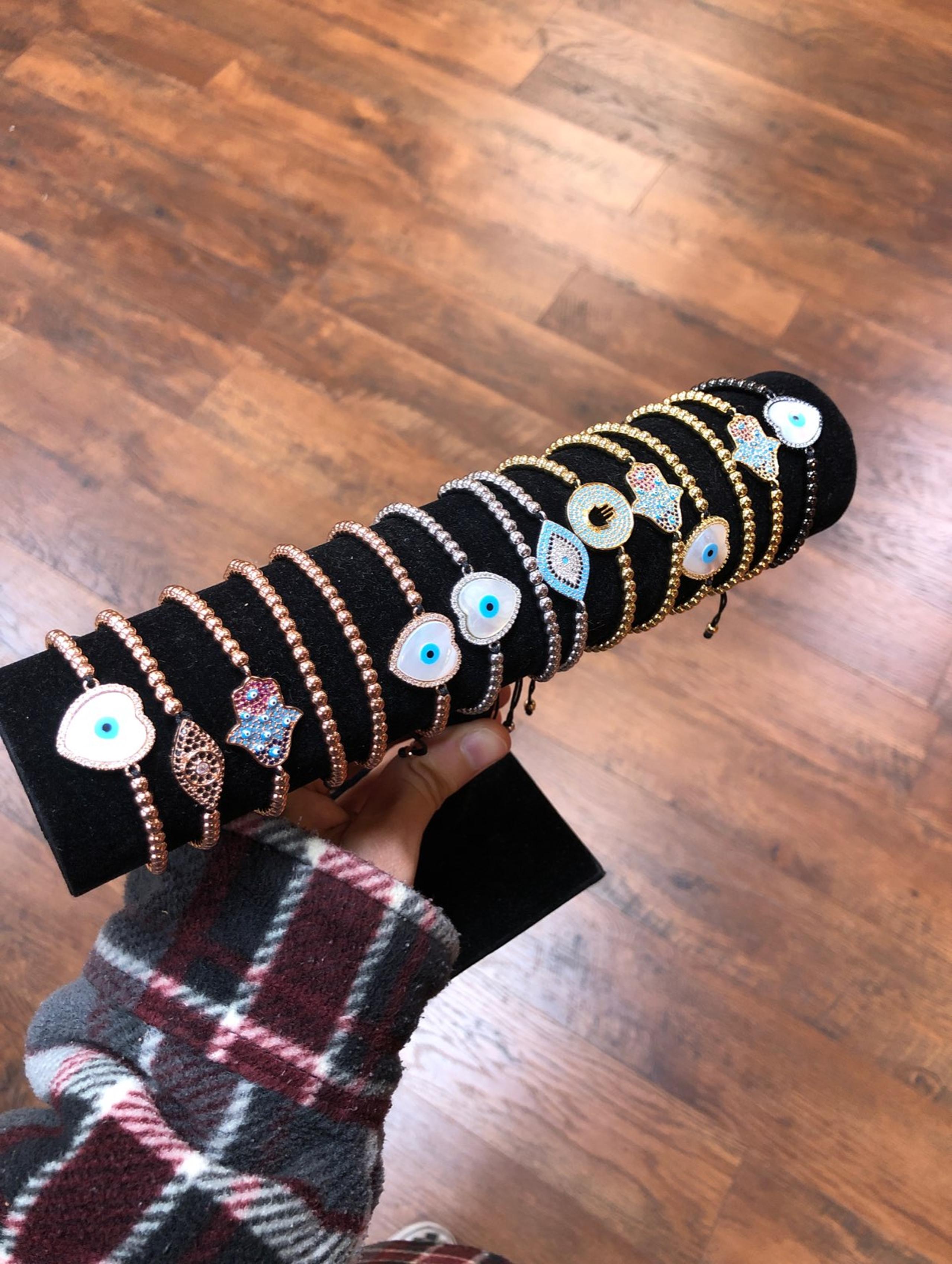 Unsex braceletes- evil eye