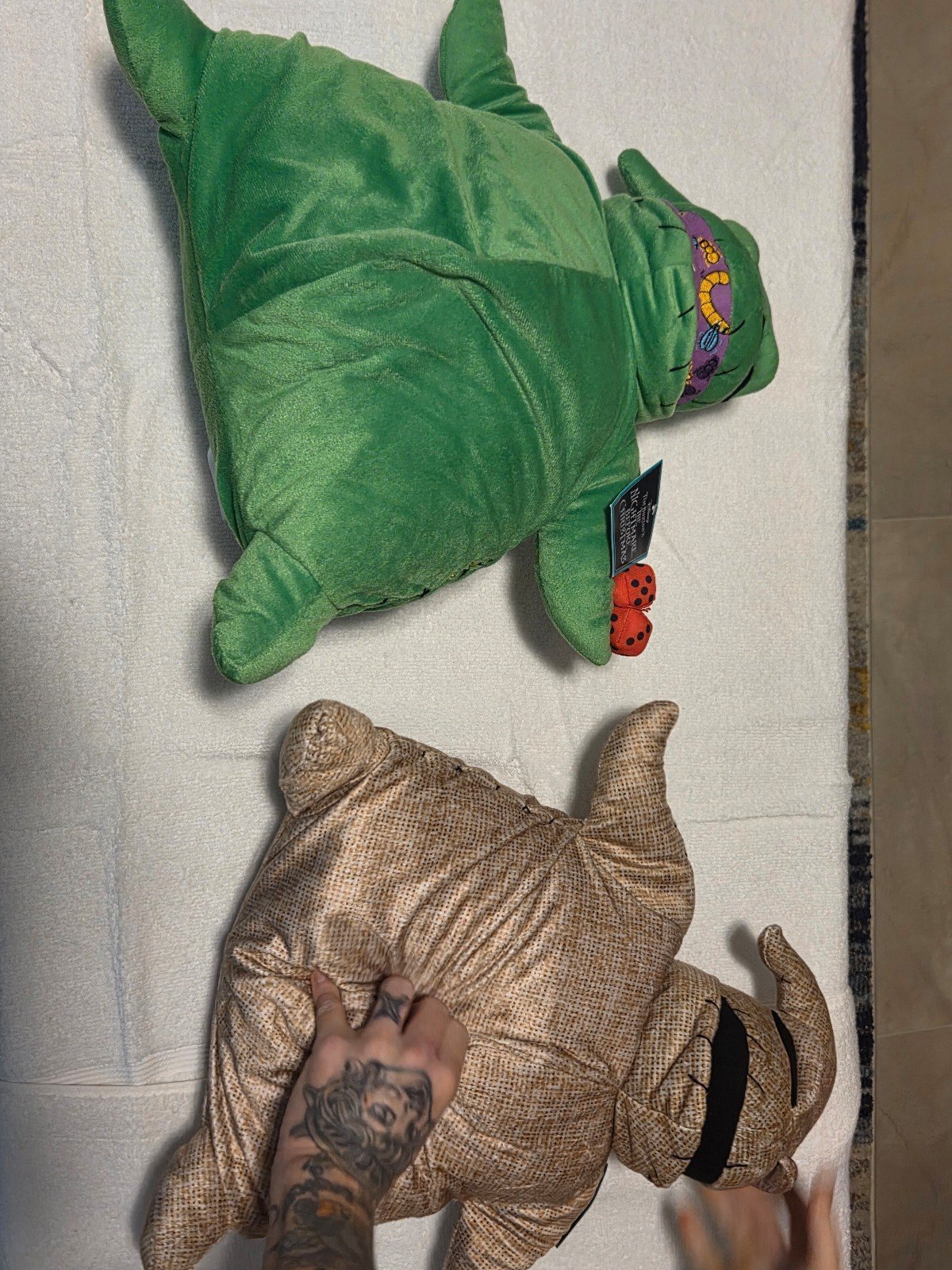 Spirit Halloween Oogie Boogie Stuffed Plush Set