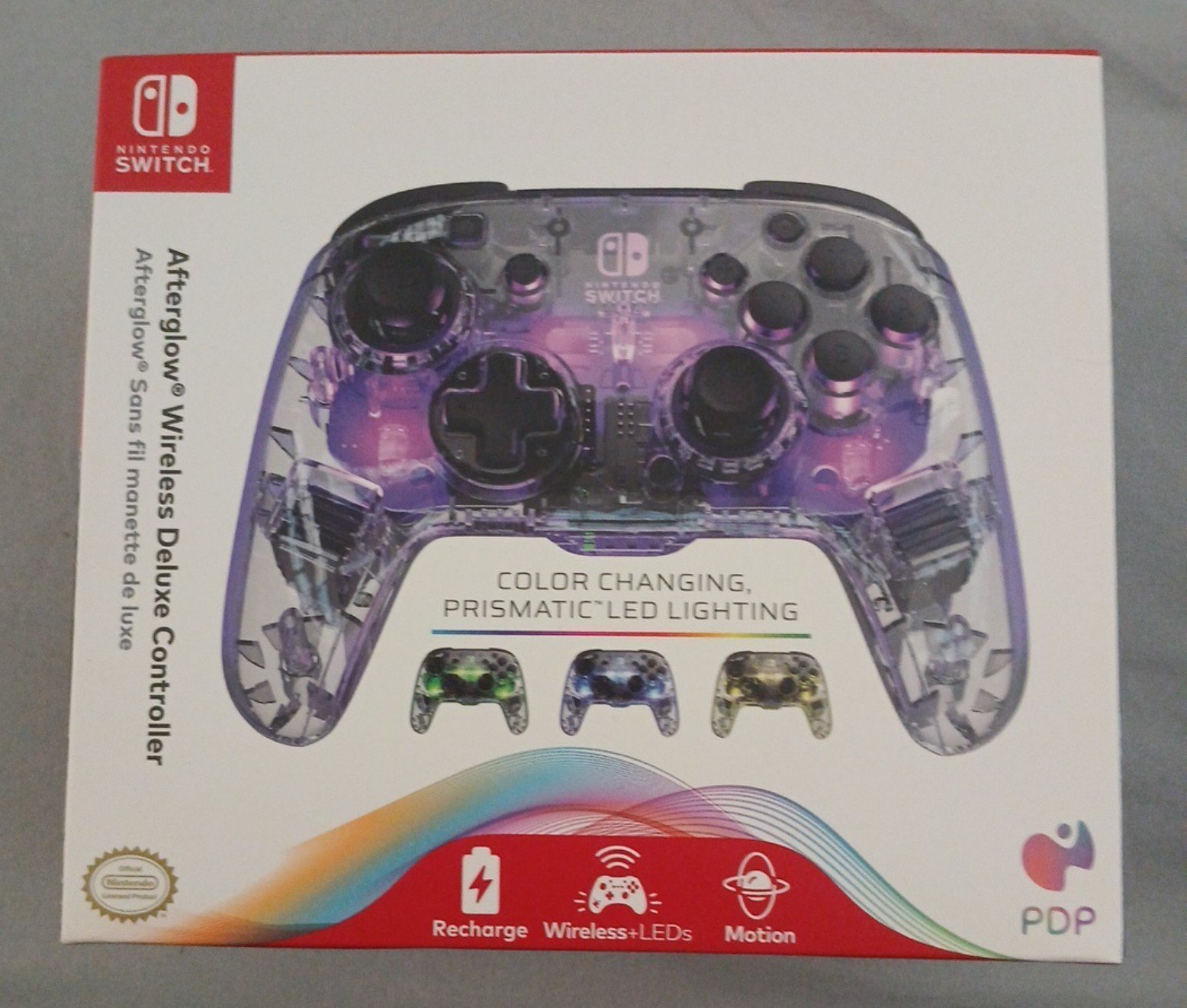 Afterglow Prismatic Wireless Deluxe Controller for Nintendo Switch
