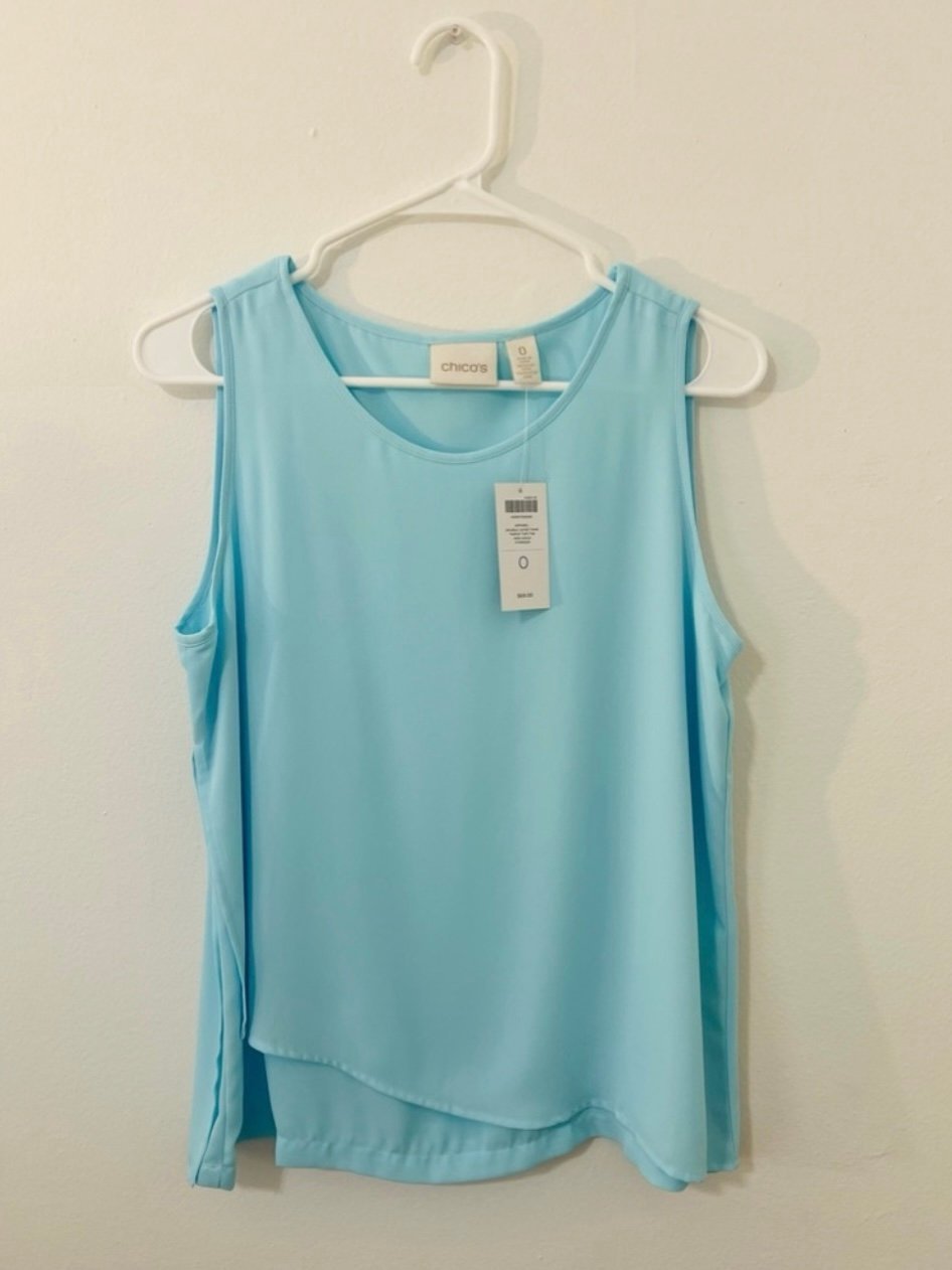NWT CHICOS GORGEOUS TANK TOP SIZE 0