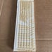 10 VTG American Olean Bullnose Edge Trim Ceramic Daffodil Yellow Wall Tile 2x6”