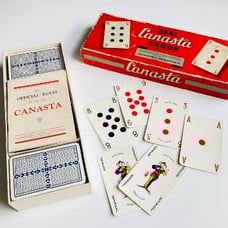 1950s Game Playing Instructions Complete Collectible Retro Birthday Fun Game Pla