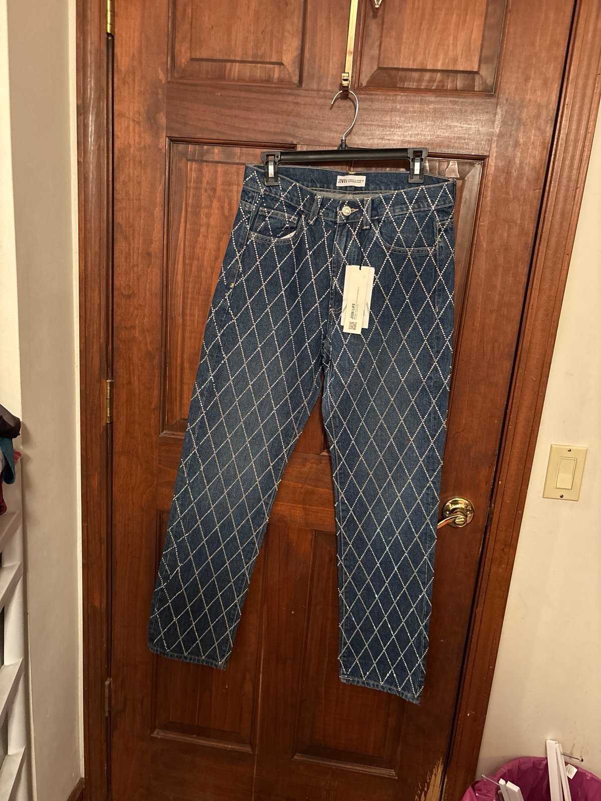 Rhinestone jeans