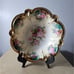 RS Prussia Red Mark large Serving Bowl Pattern Roses