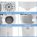 ROVSUN 15Lbs 550W 110V Portable Twin Tub Washing Machine