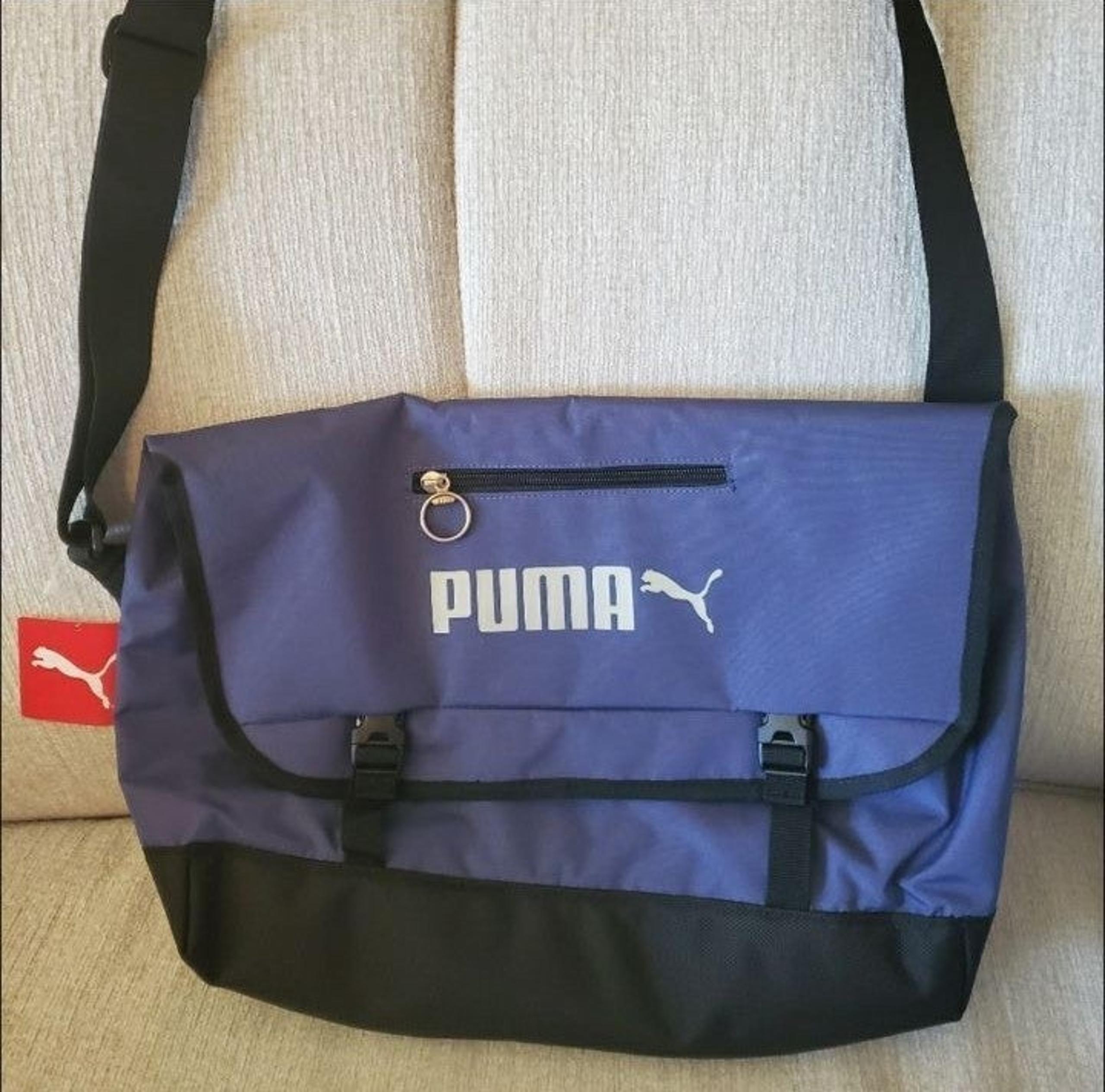 BRAND NEW PUMA Purple/Black Shoulder Bag