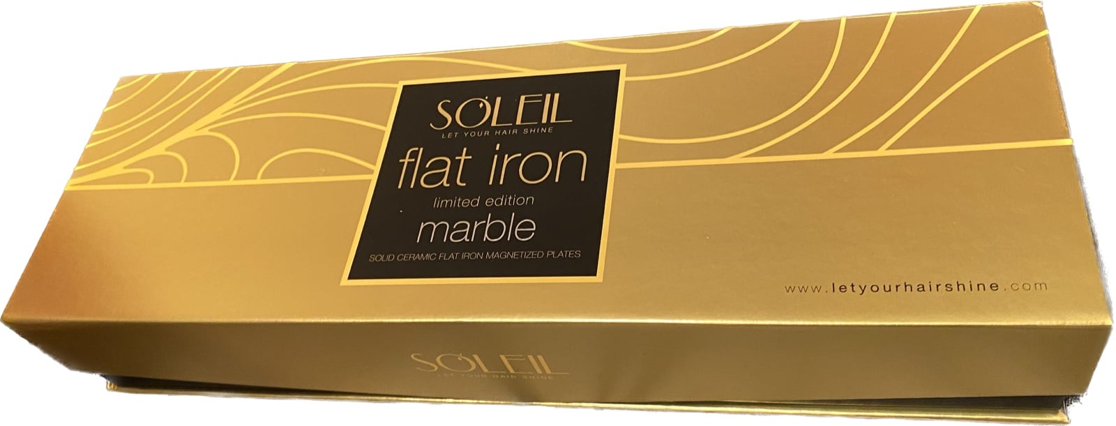 Soleil hair straightener/curling iron