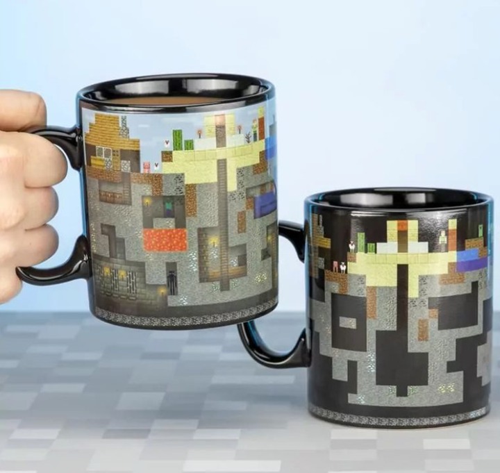 Minecraft XL Heat Change Mug