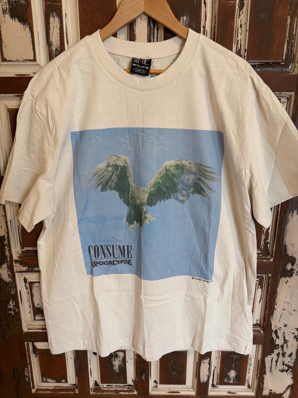 White Saint Mxxxxxx x Forsomeone Consume T-shirt - size XL