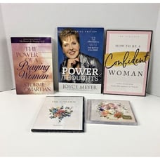 Christian Living For Women Lot of Book/ Various CD's (TBN Sp Edition & Presents