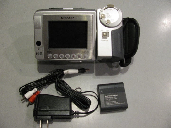 sharp viewcam vl-ah160u...hi-8 camcorder