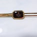 Vintage Gold Filled Red Mason Cuff Link & Tie Clip Set By Correct