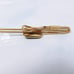 Vintage Gold Filled Red Mason Cuff Link & Tie Clip Set By Correct