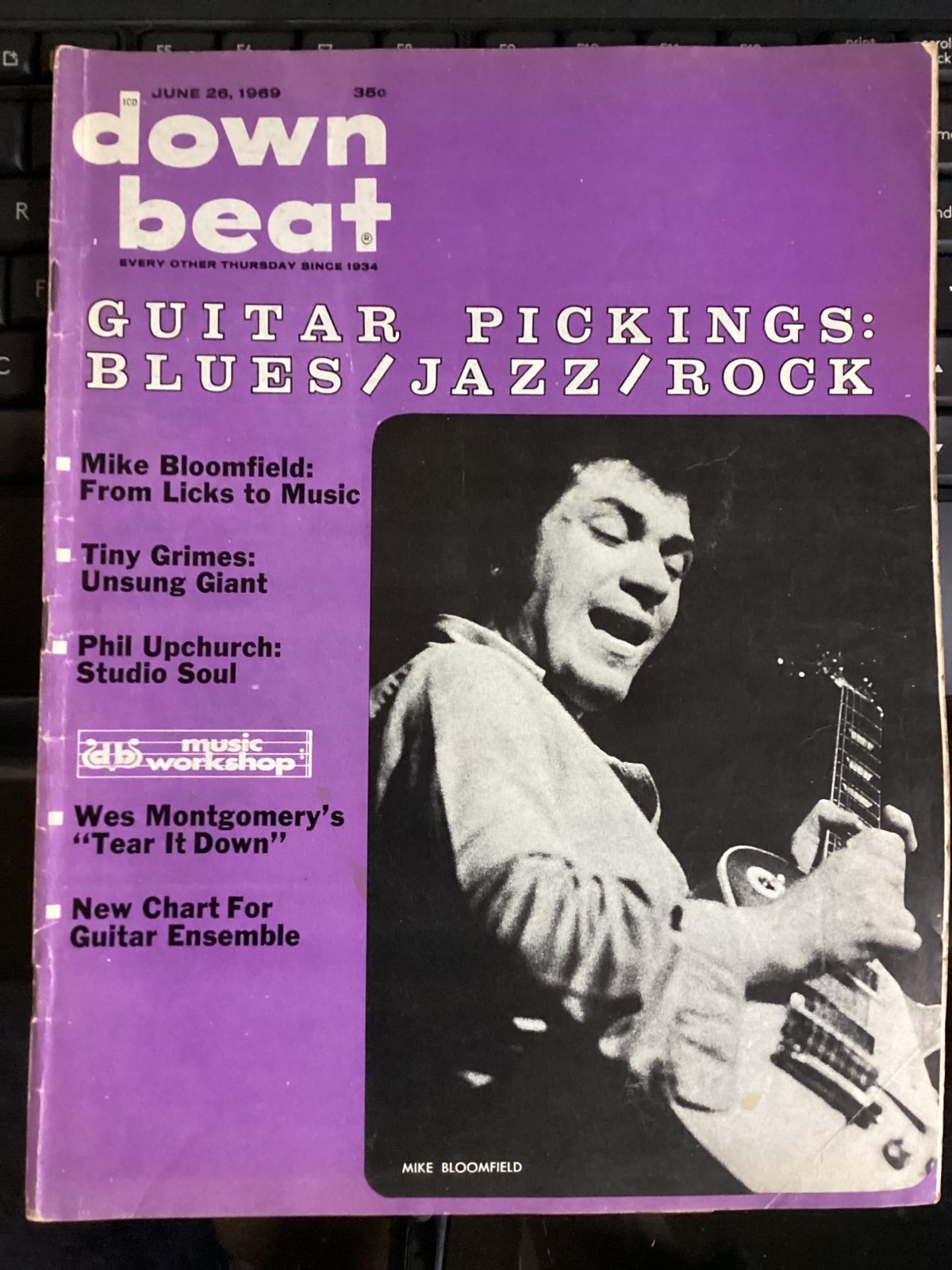 Down Beat Guitar Magazine - June 26, 1969