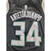 Authentic Nike Giannis Antetokounmpo Milwaukee Bucks Statement Jersey 50 Large