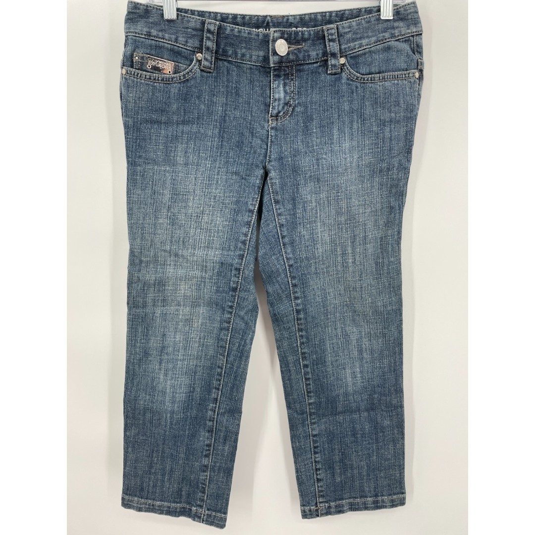 MICHAEL KORS Studded Cropped Capri Jeans Size 2