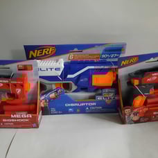 Nerf Elite Disruptor & 2 Mega Bigshocks