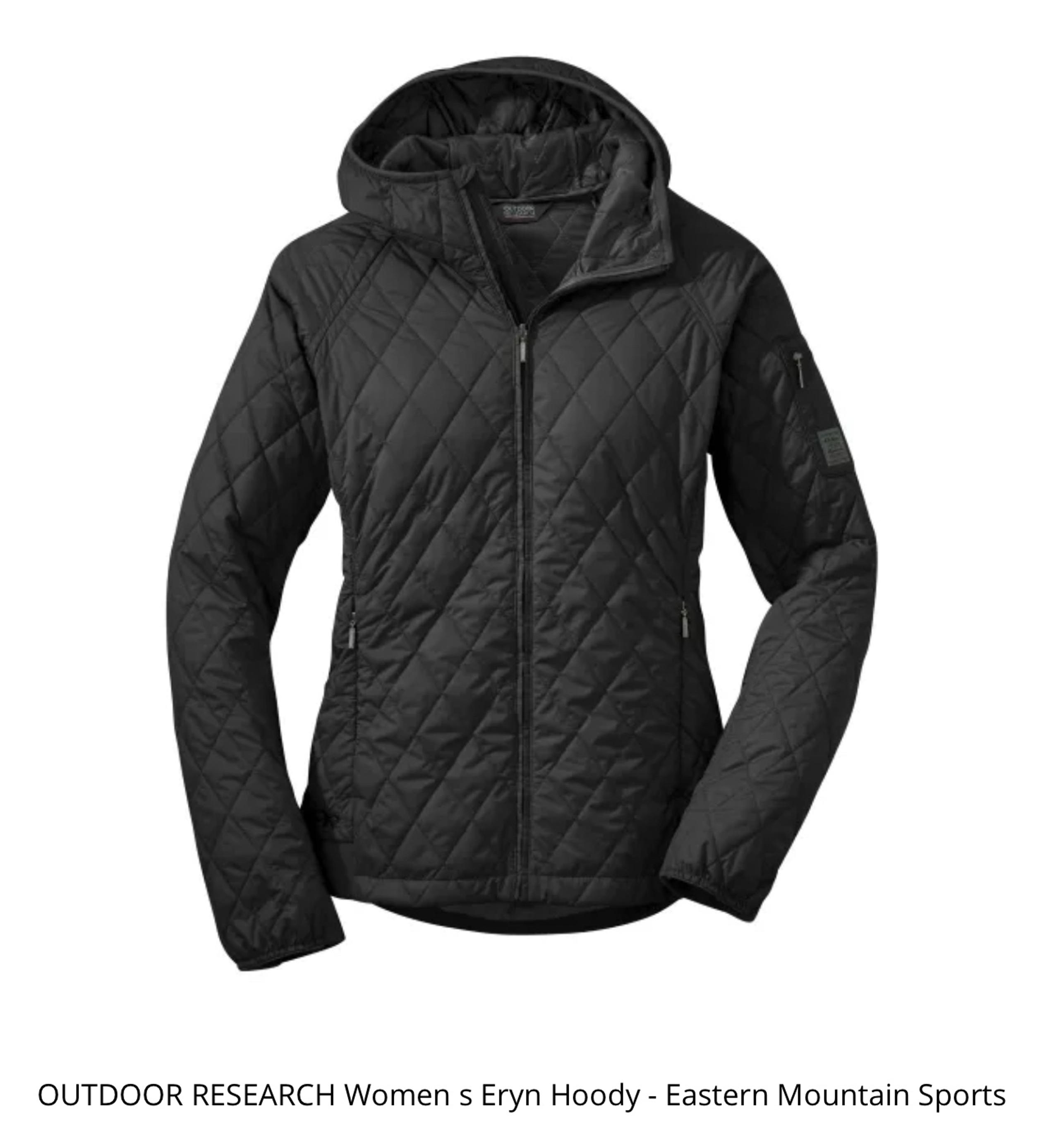 Outdoor Research Eryn Hoody Thermore Insulated Coat Jacket Packable Womens Small