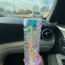 Starbucks Holiday 2023 Venti Tumbler in Iridescent Winter White