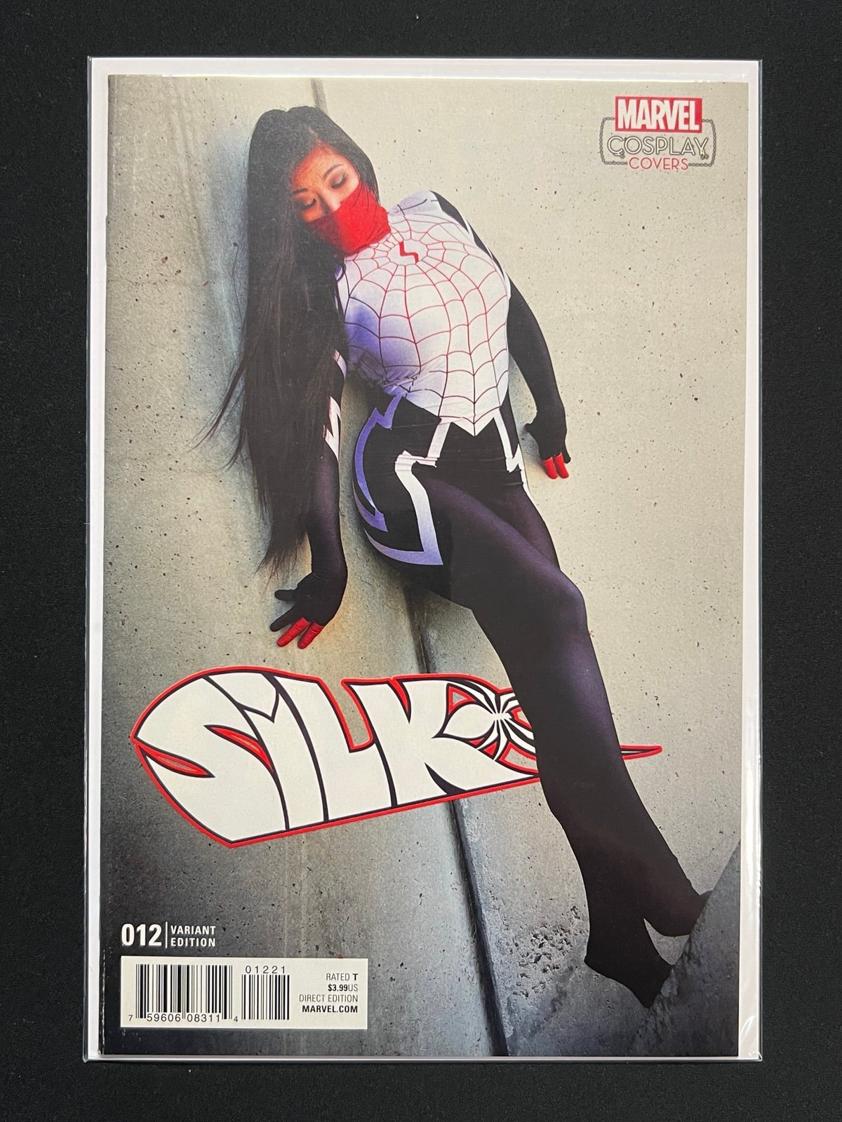 Silk #12 (2016) 1:15 Rian Synnth as Cindy Moon Marvel Cosplay Variant Cover