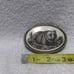 1982 RAC Hand Carved Grizzley Bear Buckle BTS Solid Brass Frame Great Vintage