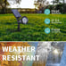 Solar Lights, 2-in-1 Solar Spot Lights Outdoor, Waterproof 2pack