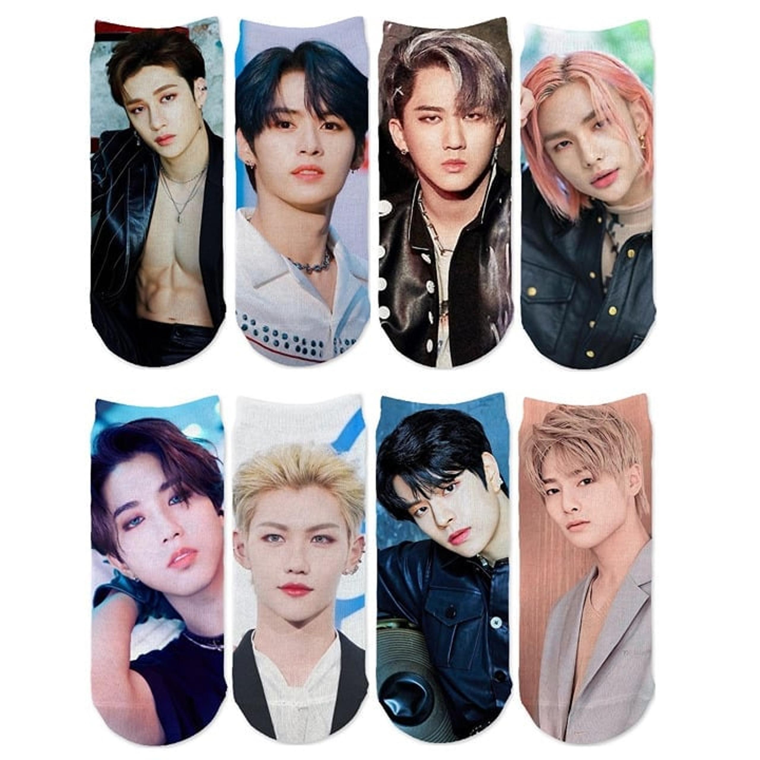Stray Kids Socks Kpop SKZ Chan Lee Know Changbin Han Felix Hyunjin Seungmin I.N
