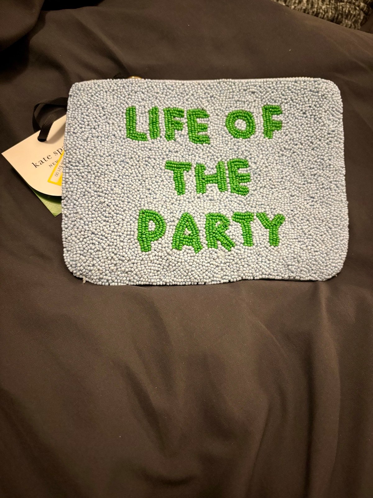 life of the party kate spade x target zip clutch
