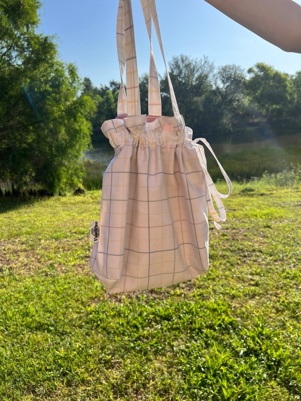 Drawstring Tote Bag