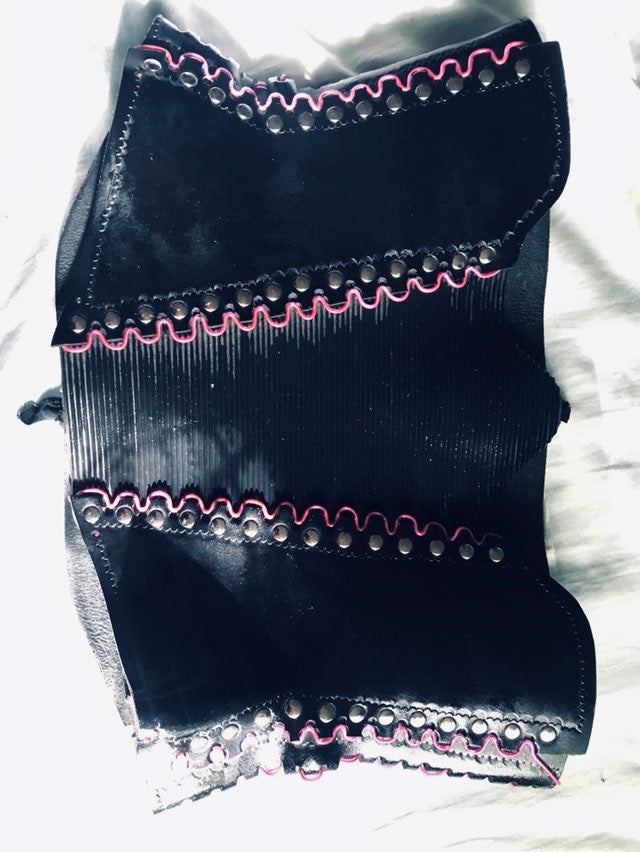 Handmade leather Corset