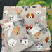 Doggies Dogs Bath Towels Set