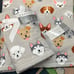 Doggies Dogs Bath Towels Set