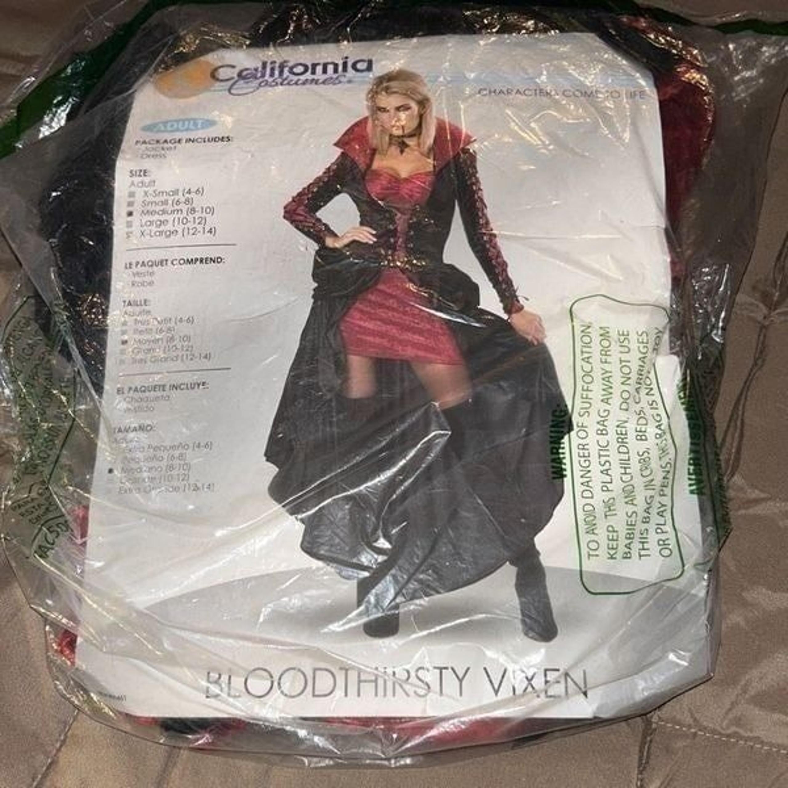 Adult Costume size medium