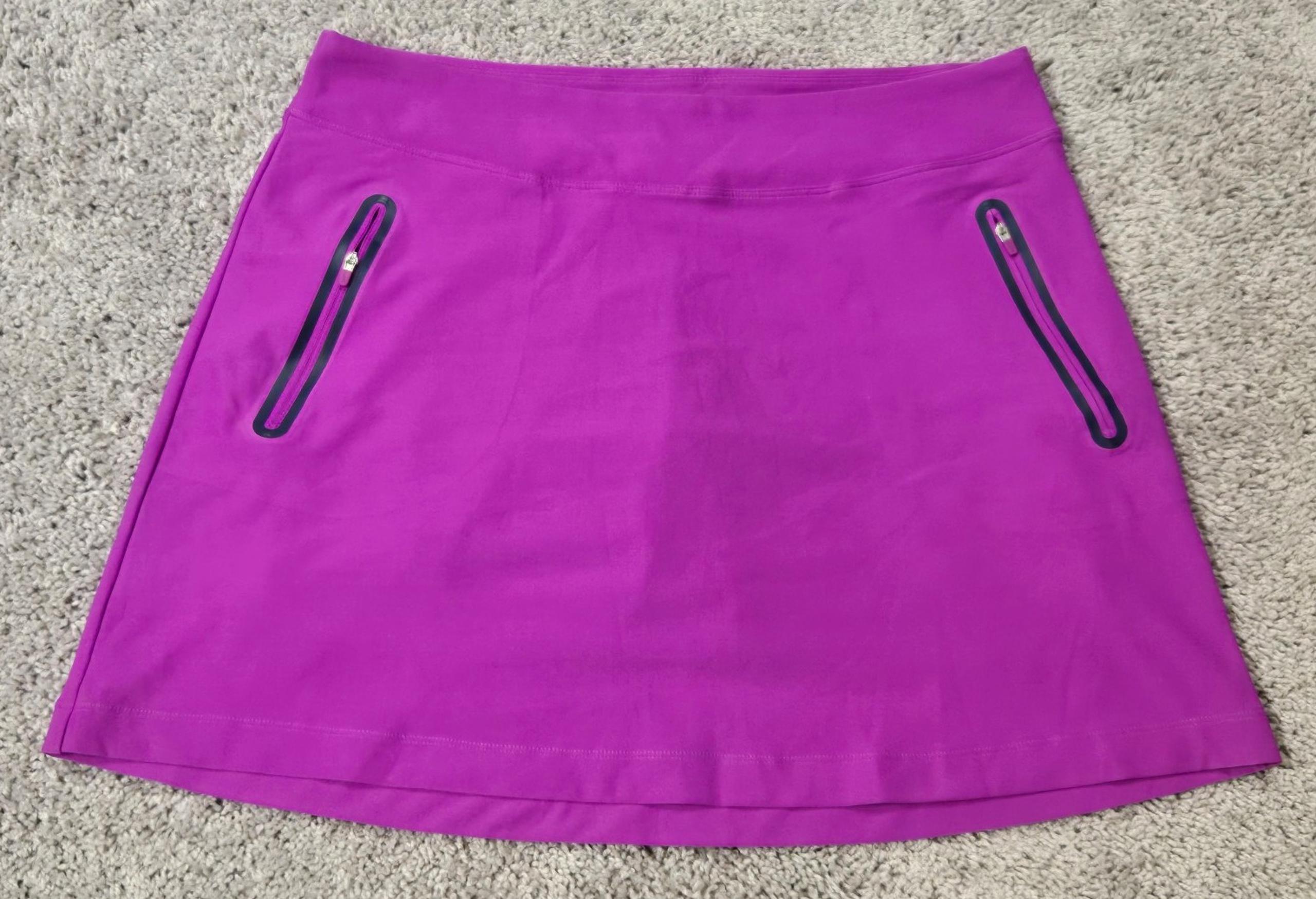 Nike Golf Tour Performance Skort Pink Purple Skirt Active Pull On Size Large