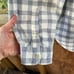 Ralph Lauren Jeans Co. Men's Grey And White Check Button Down Shirt Size XL