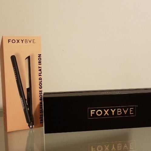 FoxyBAE Tres Sleek Rose Gold Flat Iron
