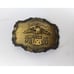 Vintage Harley Davidson Eagle Biker Brass Belt Buckle Made in USA 3.25