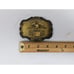 Vintage Harley Davidson Eagle Biker Brass Belt Buckle Made in USA 3.25