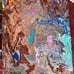 Abstract painting on canvas