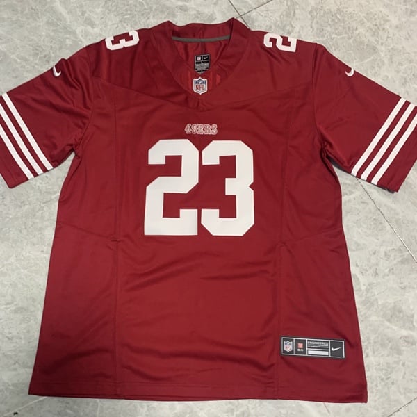 NFL San Francisco 49ers Deebo Samuel #19 Scarlet Jersey