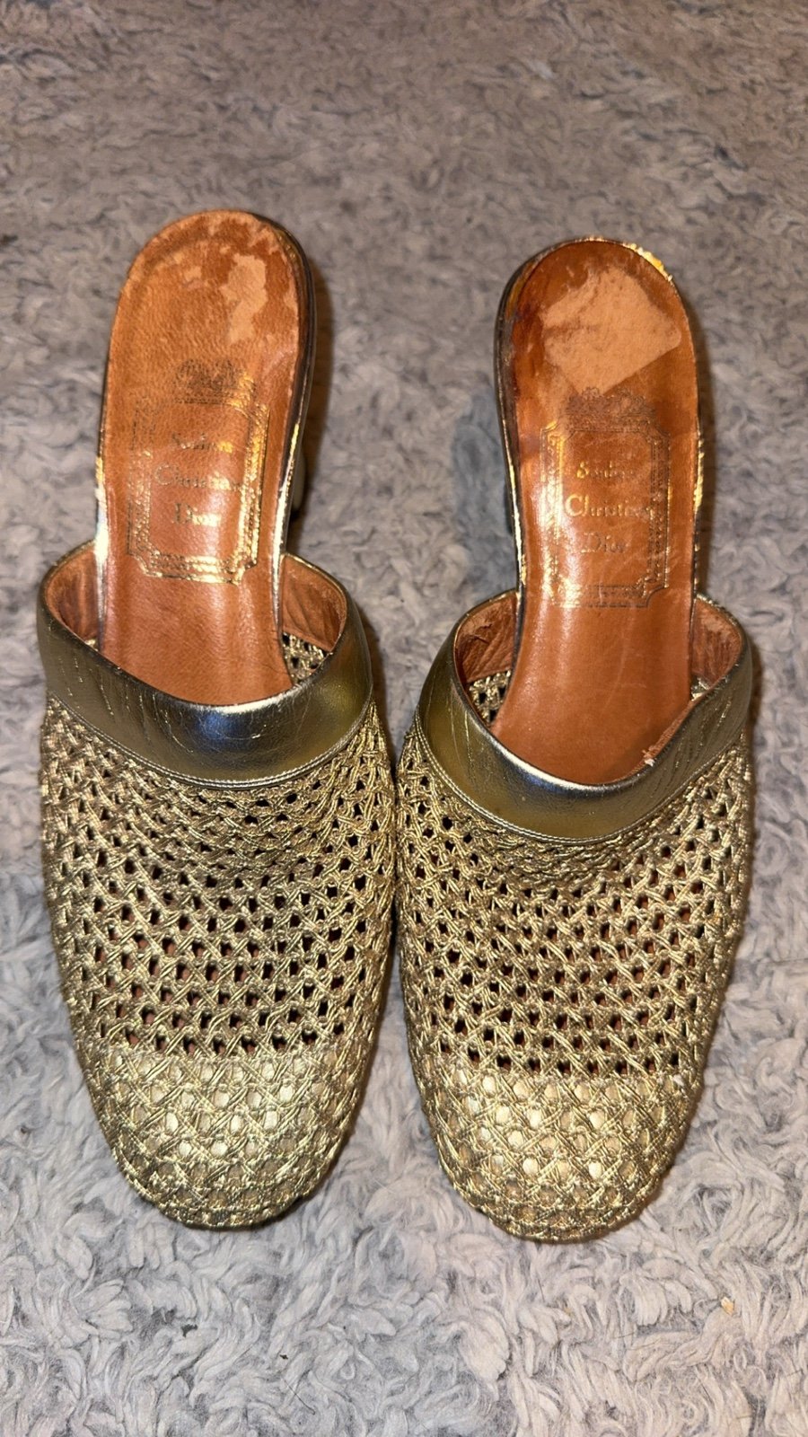 Women’s Vintage Dior Heel Size 6
