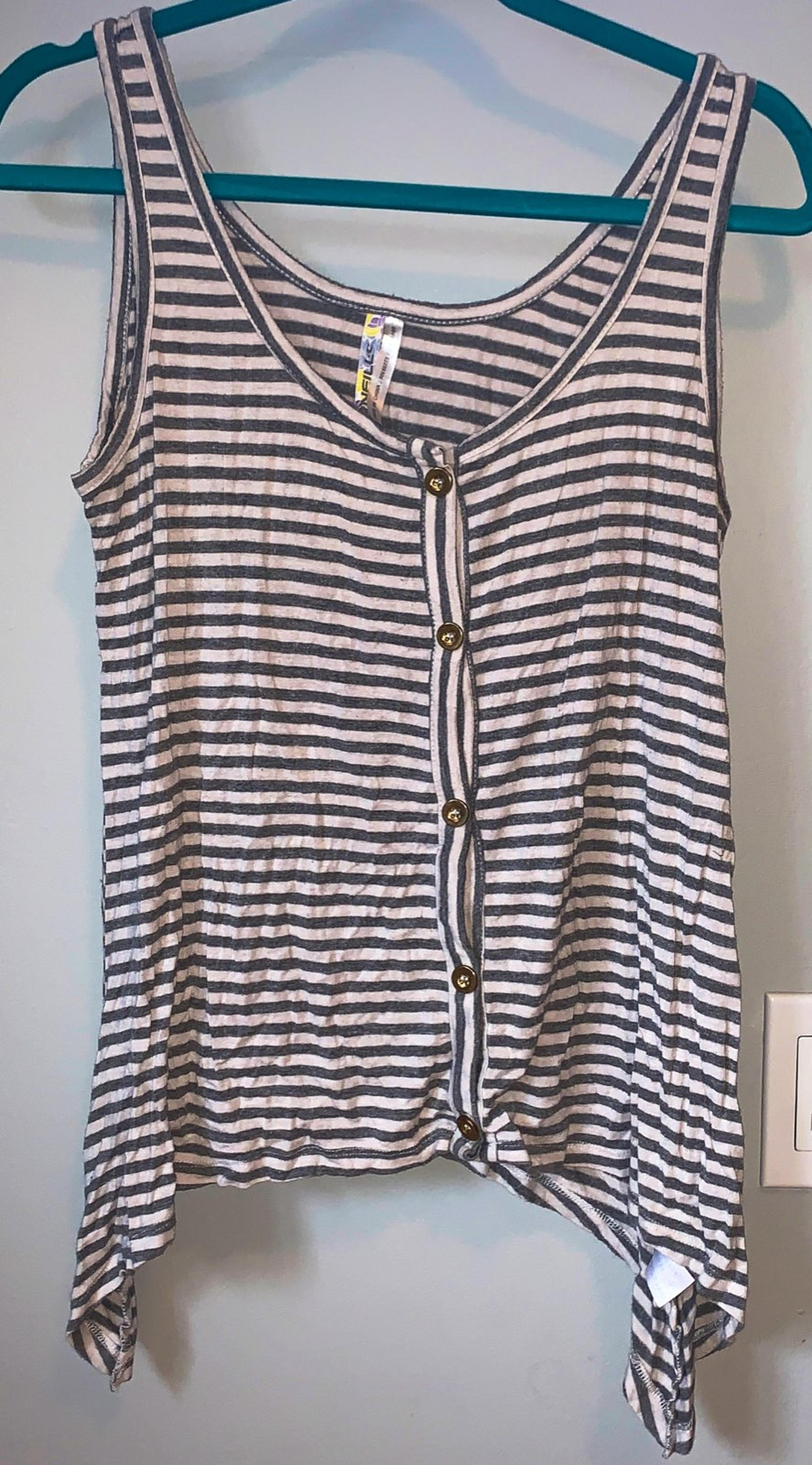 oneill button down tank top