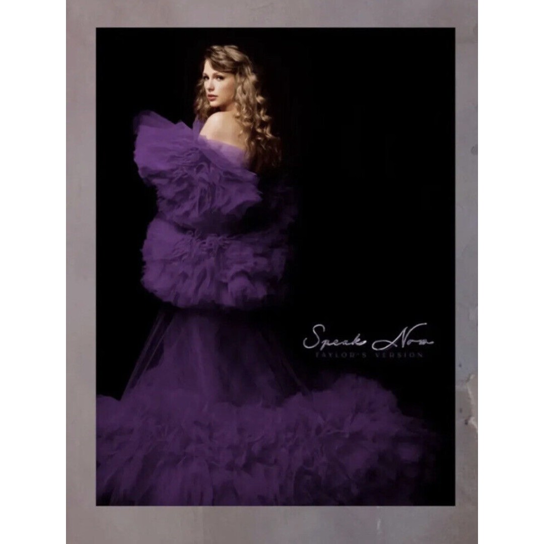 Taylor Swift Speak Now Taylor’s Version Lithograph, Fan First Limited, IN HAND