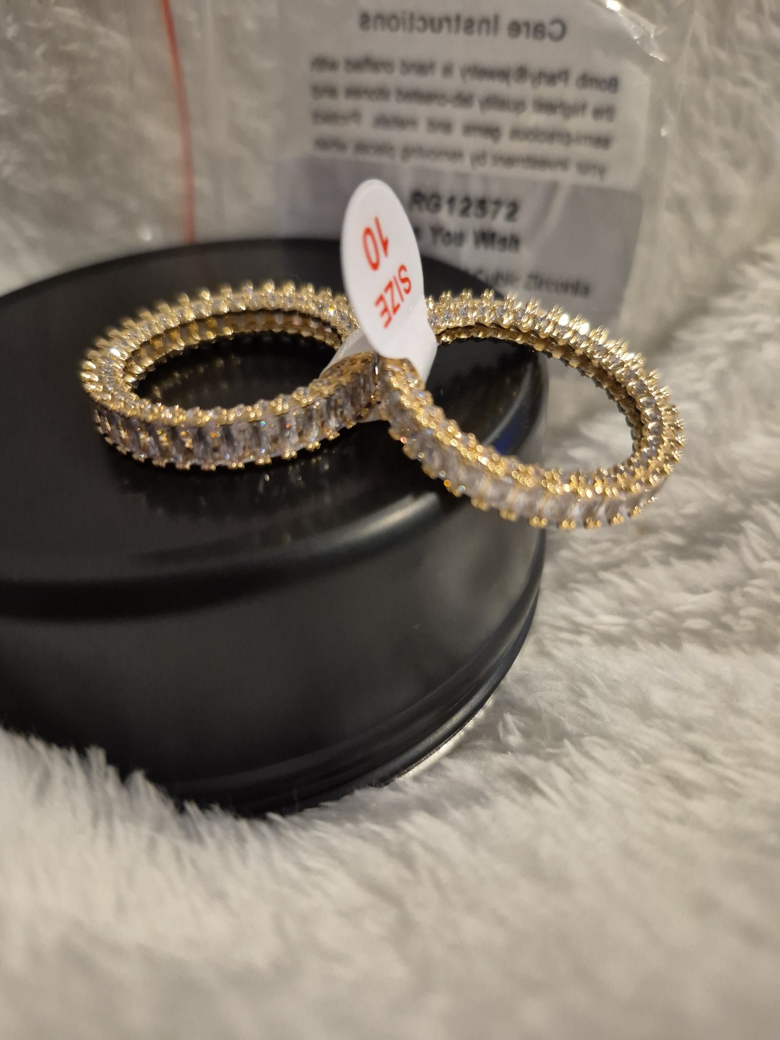Bombparty April 2025 DCZ As You Wish Gold Plating Size 10 two bands