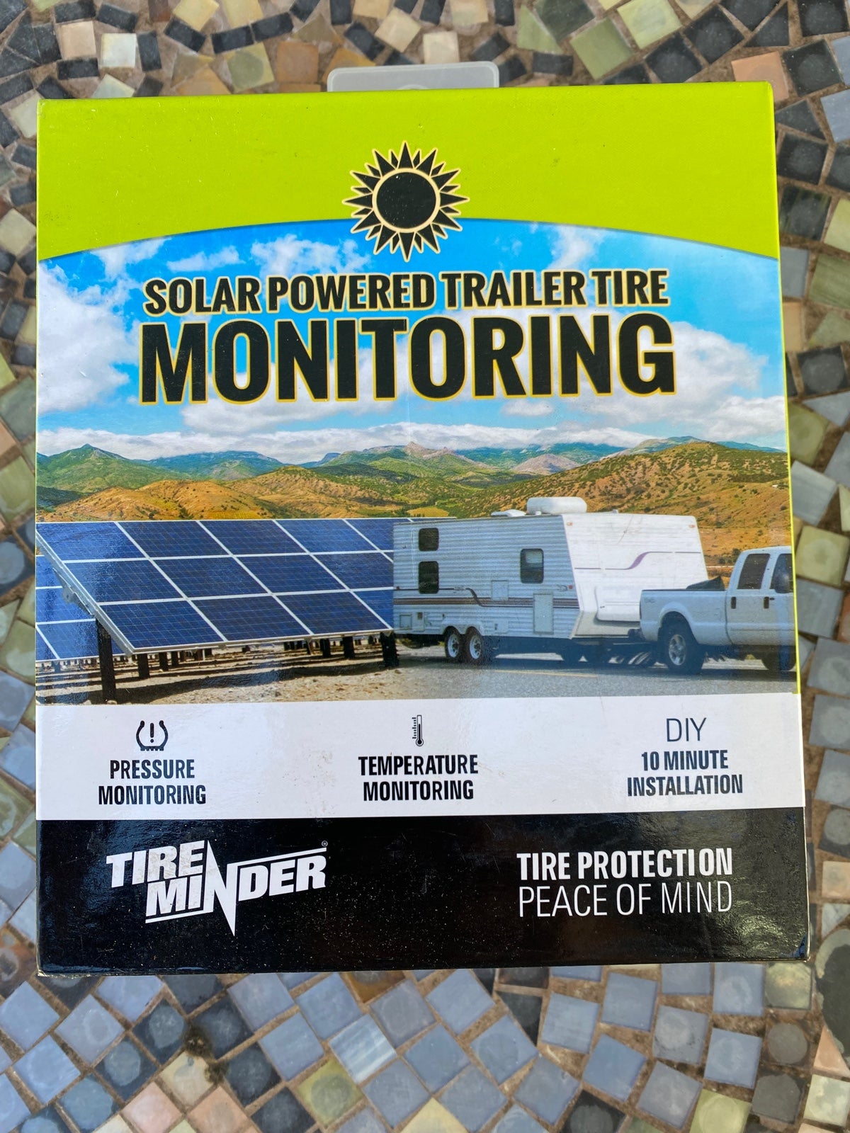 Tire Pressure Monitor for 2 axle trailer