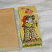1930's West Germany Wood Block Puzzle 4 Sided Clowns Original Box 8 Blocks
